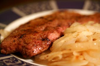 Liver and onions