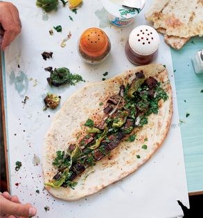 Liver kebaps (Cartlak kebabi)