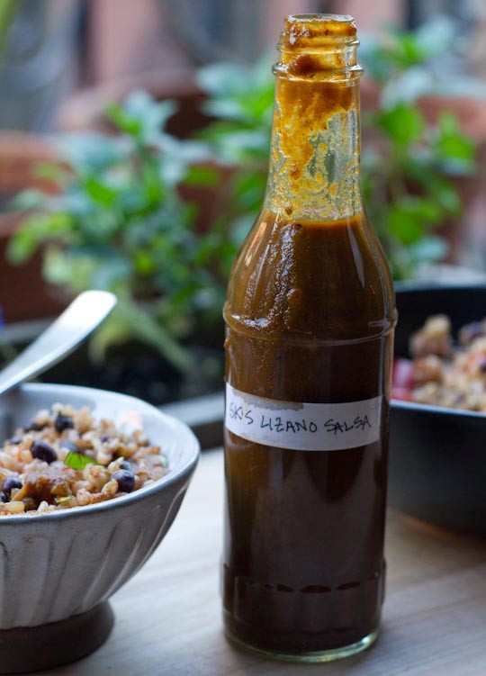 Lizano-style Costa Rican salsa