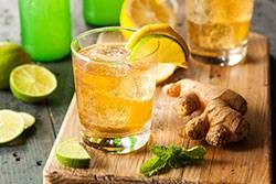 Lo-cal ginger ale