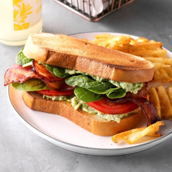 Loaded avocado BLT