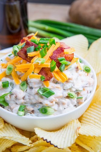 Loaded baked potato dip