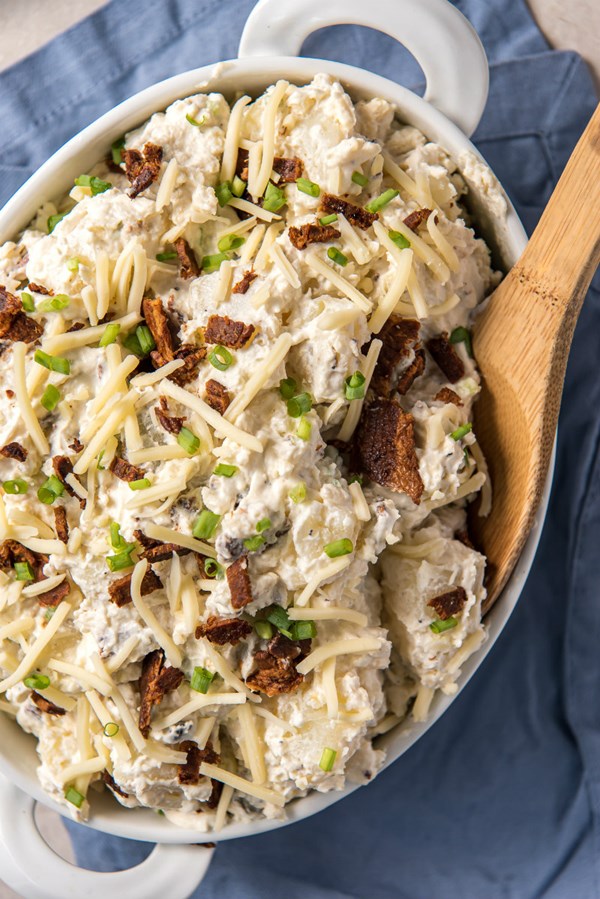 Loaded baked potato salad