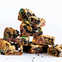 Loaded cookie bars