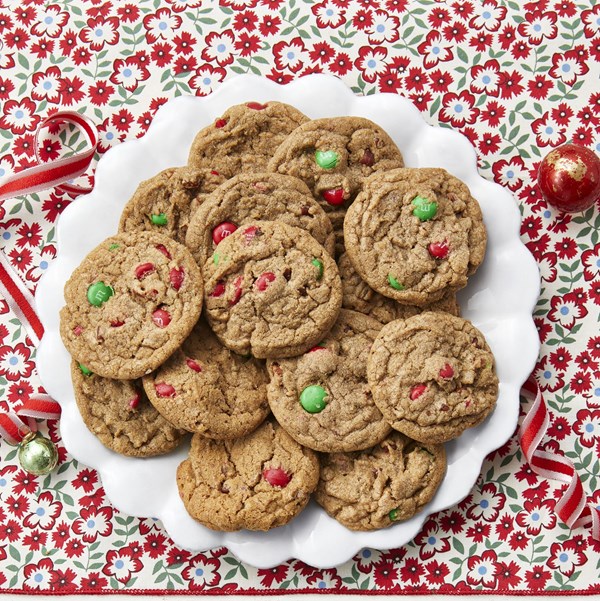 Loaded holiday slice-and-bake cookies