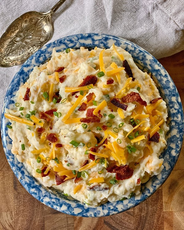 Loaded mashed potatoes