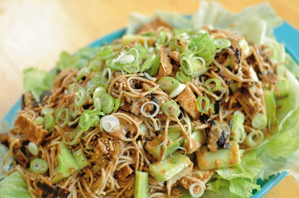 Loaded otsu noodles