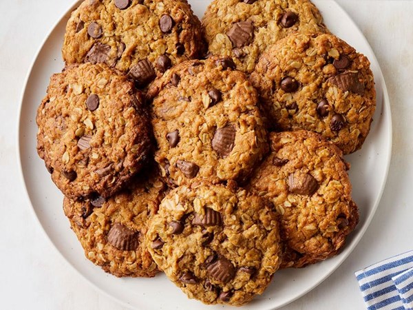 Loaded peanut butter cookies