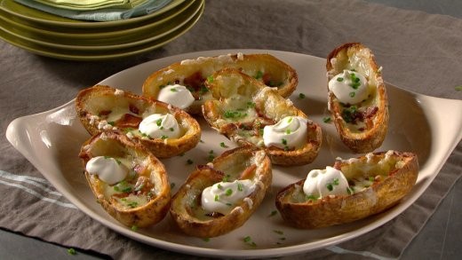 Loaded potato skins