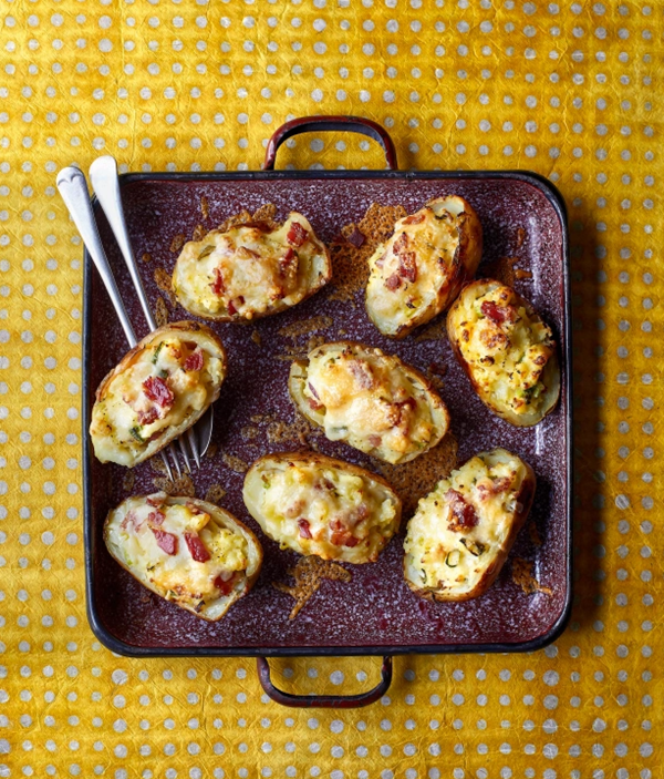 Loaded potato skins