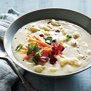 Loaded potato soup