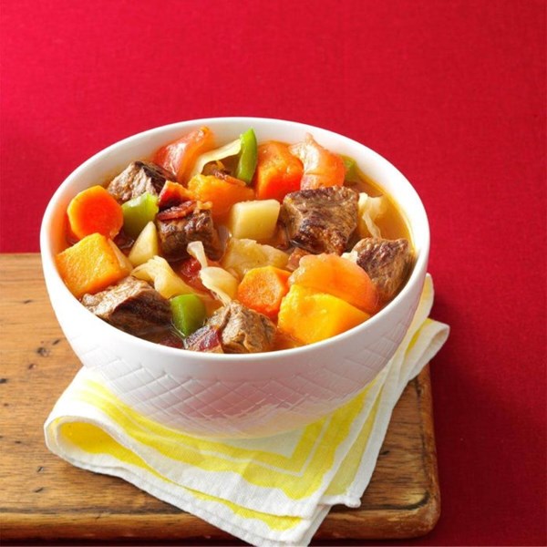 Loaded vegetable beef stew