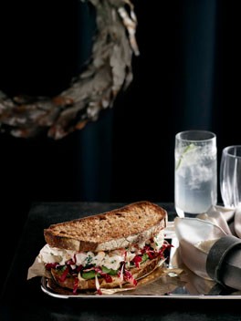 Lobster BLT on toasted rye