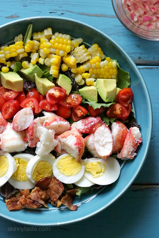 Lobster Cobb salad