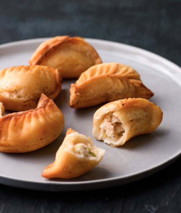 Lobster crunch dumplings 