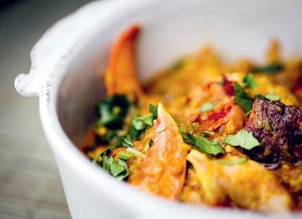 Lobster curry