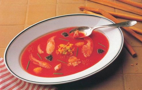 Lobster gazpacho