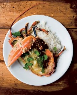 Lobster green curry