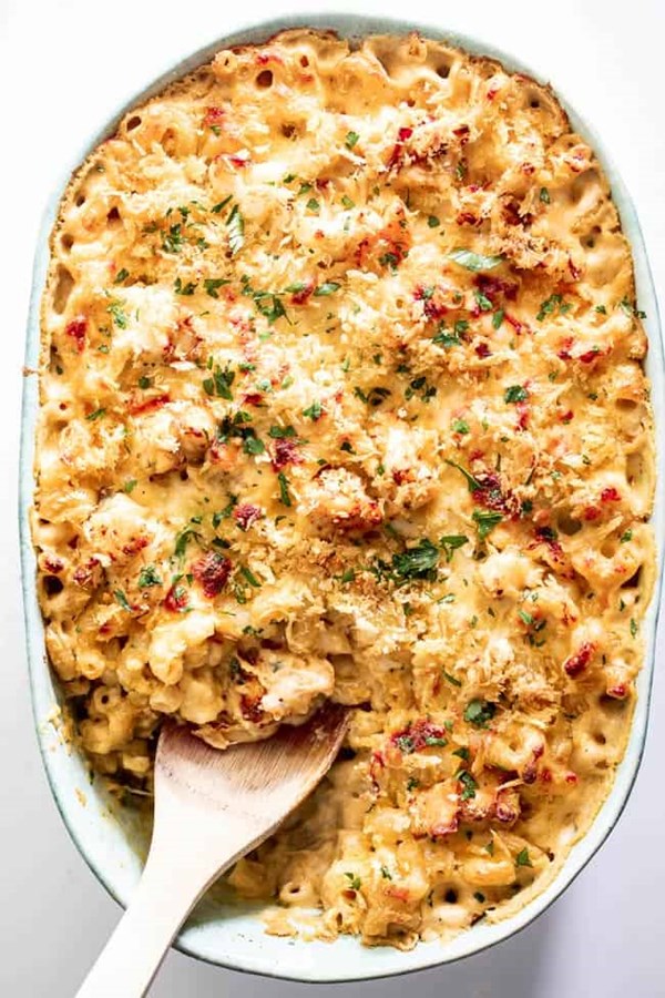 Lobster mac and cheese