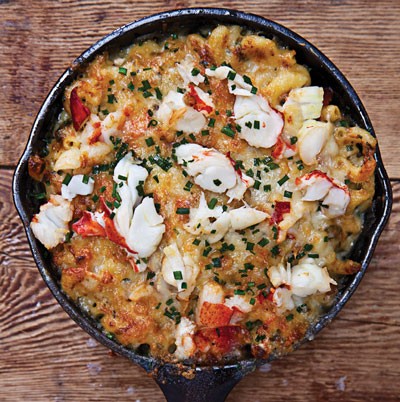 Lobster macaroni and cheese