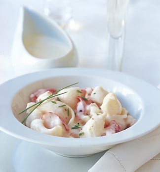 Lobster macaroni and cheese