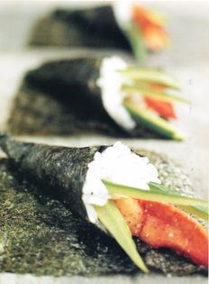 Lobster maki roll