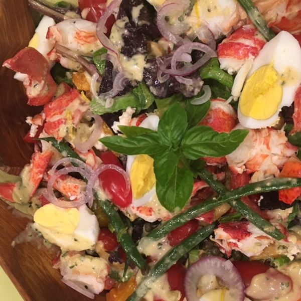 Lobster Niçoise salad