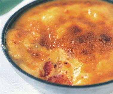 Lobster omelette 'Thermidor'