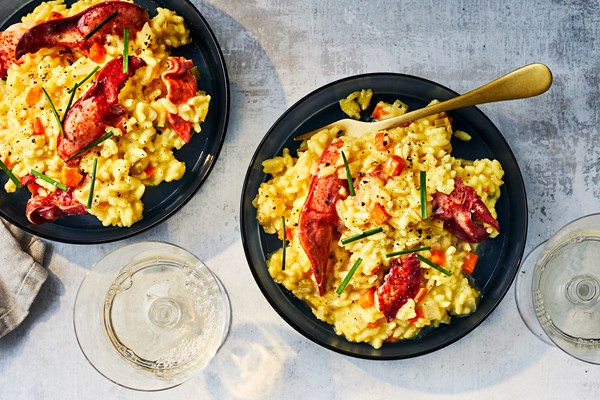 Lobster risotto