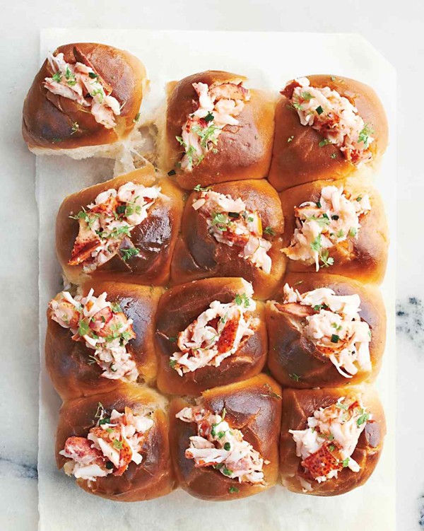 Lobster rolls appetizer