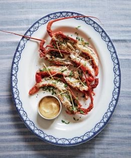 Lobster with yuzu drizzle