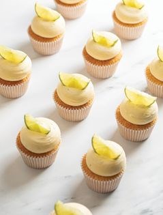 Loch Ness gin & tonic cupcakes