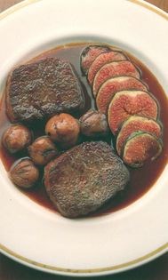 Loin of venison with chestnuts and fresh figs [Richard Smith]