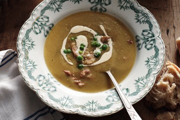 'London peculiar' pea soup