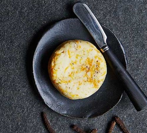 Long pepper & orange pepper butter