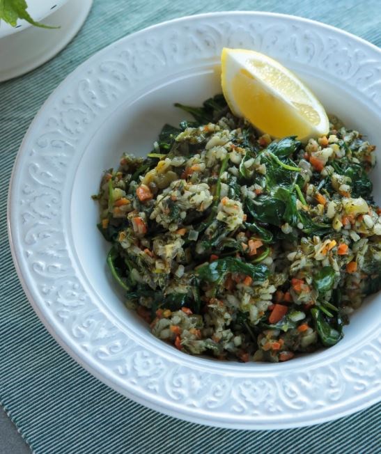 Longevity greens rice