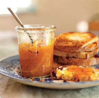 Lord Grey's peach preserves