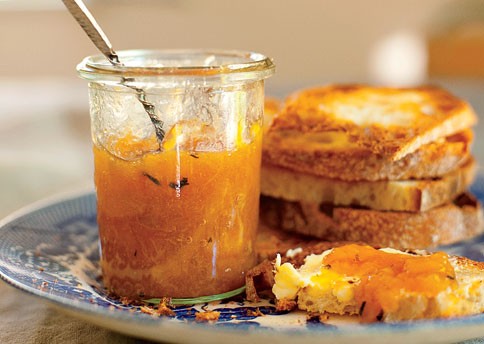 Lord Grey's peach preserves