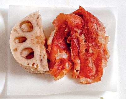 Lotus root + pork