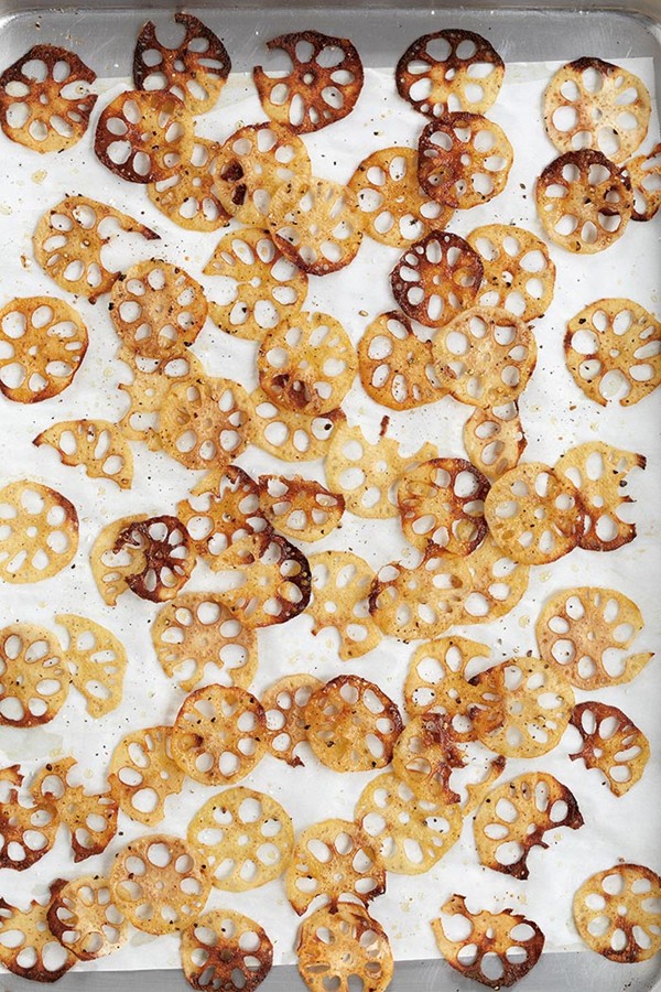 Lotus root chips
