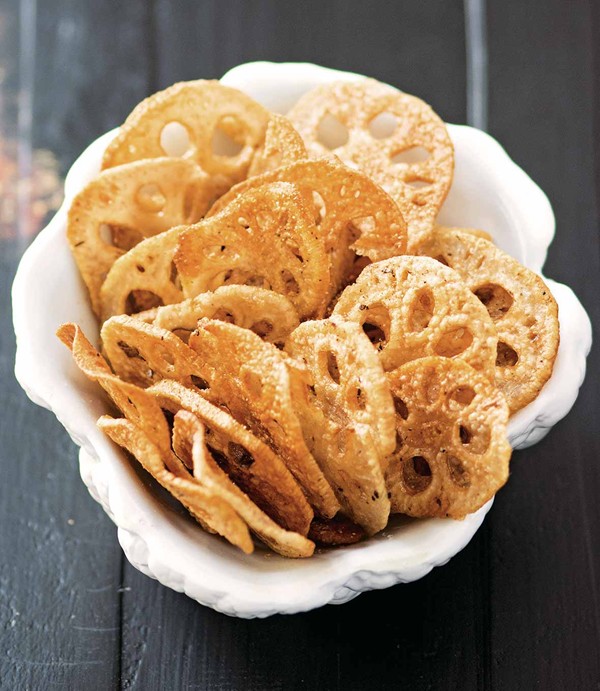 Lotus root chips