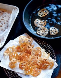 Lotus root chips