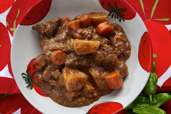 Louie’s cure-all beef stew
