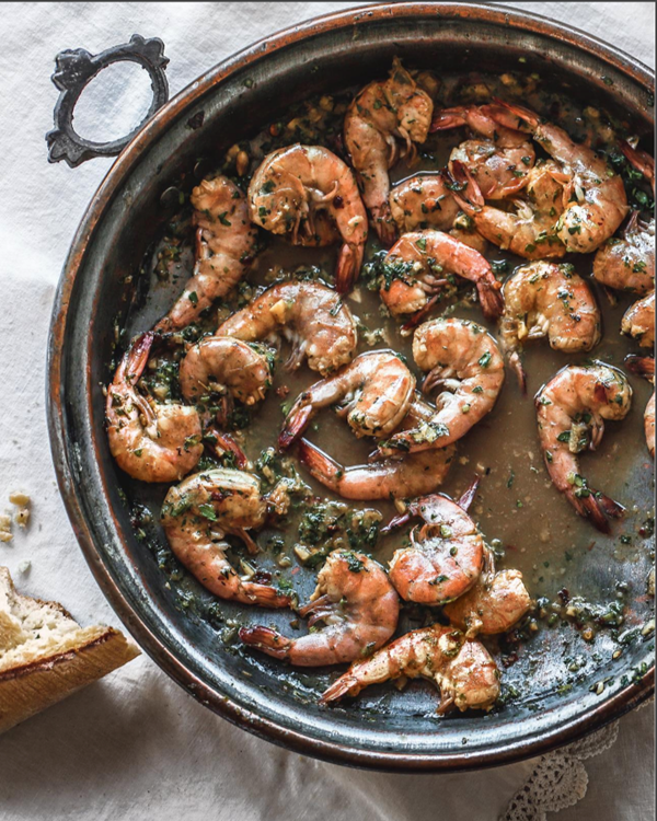 Louisiana barbecued shrimp 