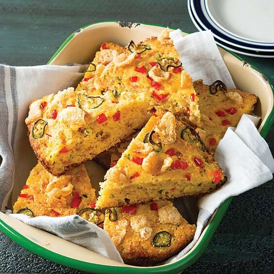 Louisiana cracklin' cornbread
