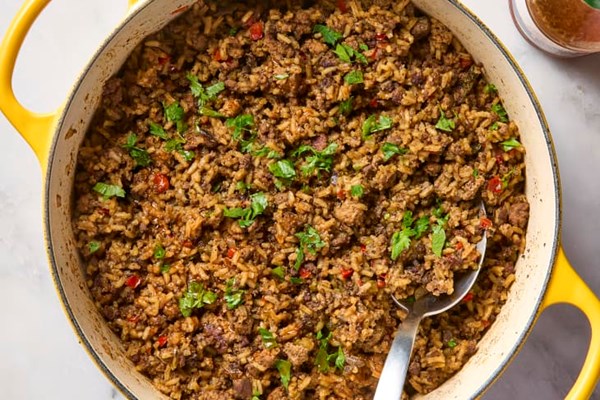 Louisiana dirty rice 