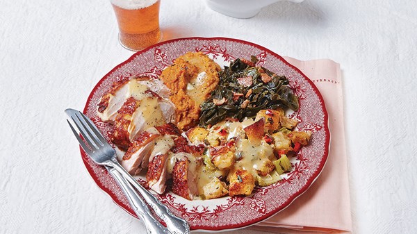 Louisiana-style deep-fried turkey