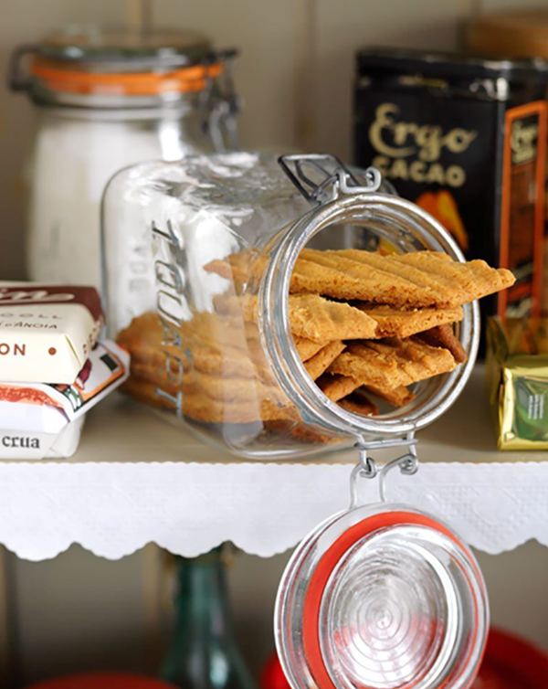 Lovely toffee slices