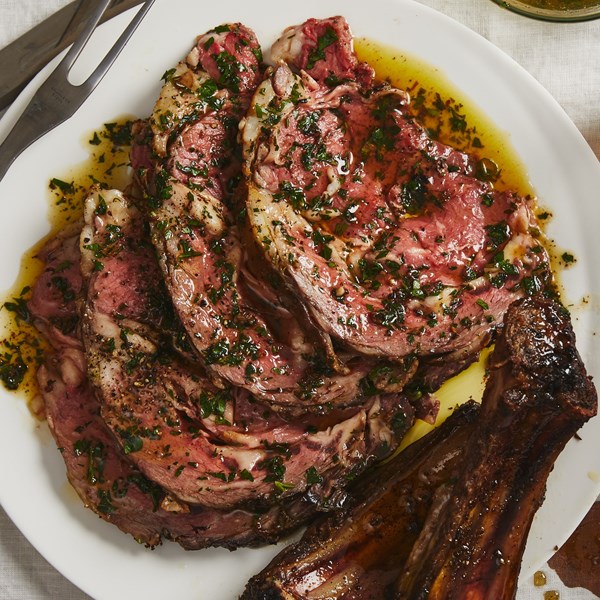 Low-and-slow rib roast