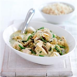 Low-cal chicken korma
